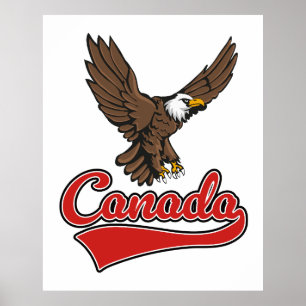 Poster logo de Voyage Canada