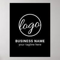 Logo d'entreprise de marque personnalisée simple n