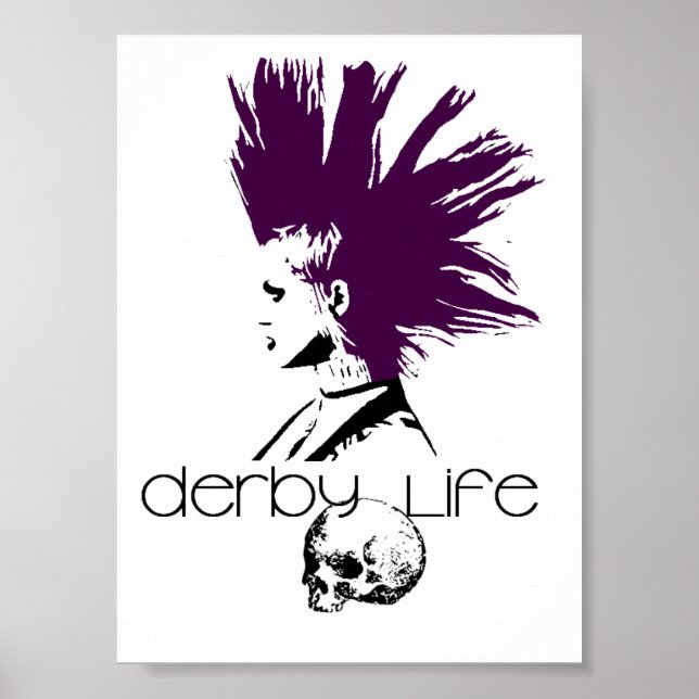 Poster Logo Derby Life (Devant)