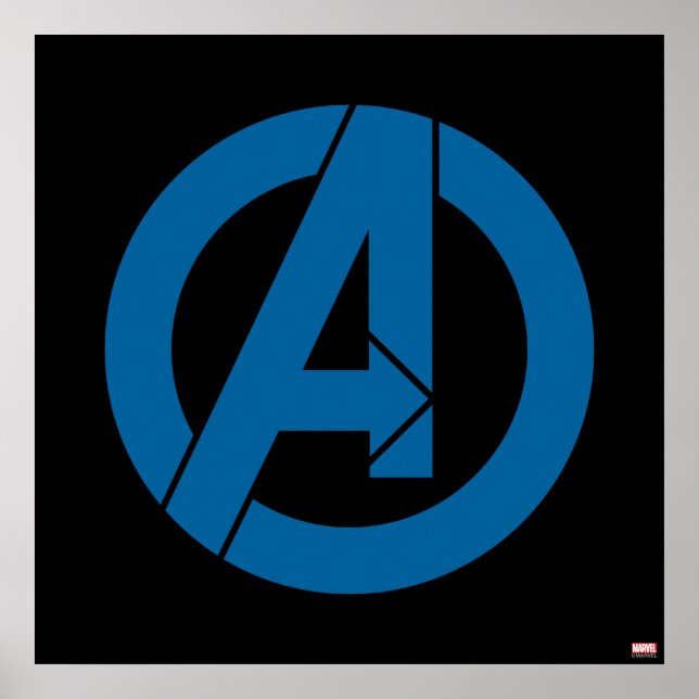 Poster Logo des Avengers (Devant)