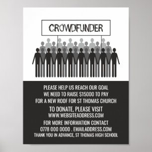 Poster Logo Des Gens, Fonds De Croissance, Financement Cr