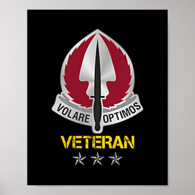 Poster Logo du Commandement de l'aviation des opérations  (Devant)
