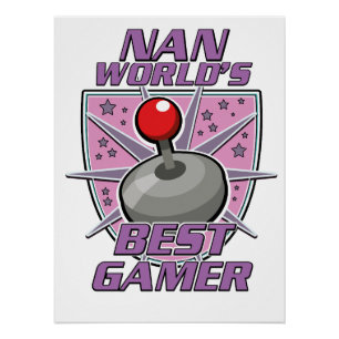 Poster Logo du meilleur joueur de Nan World