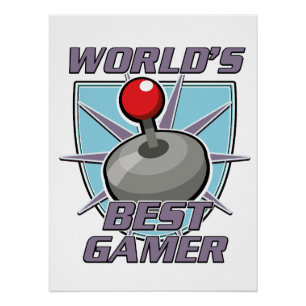 Poster Logo du meilleur joueur du monde