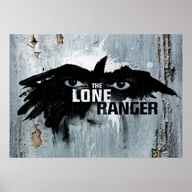 Poster Logo du Ranger Lone avec Masque 2 (Devant)