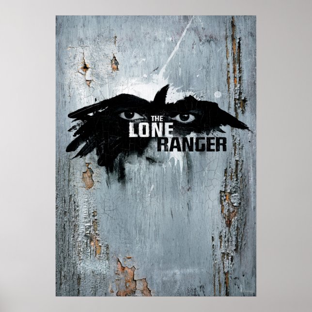 Poster Logo du Ranger Lone avec Masque 2 (Devant)