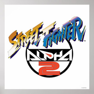 Poster Logo du Street Fighter Alpha 2