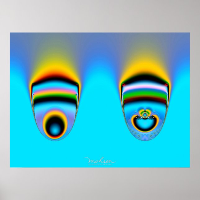 Poster Logo du théâtre fractal (Devant)