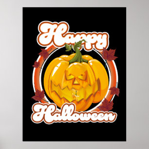 Poster Logo Happy Halloween