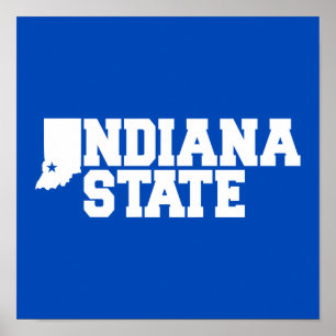 Poster Logo Indiana State