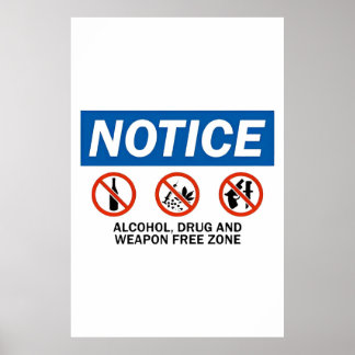 Poster Logo Médicament Gratuit Pour L'Affiche De L'École