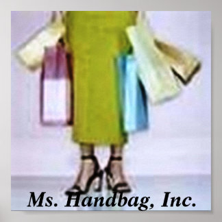 Poster logo, Mme Handbag, Inc.
