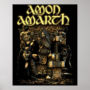 Poster Logo officiel de la bande Amon Amarth Thor