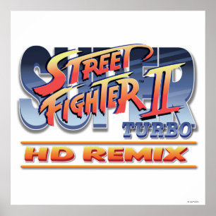 Poster Logo Remix Turbo HD Street Fighter II