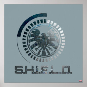 Poster Logo S.H.I.E.L.D. Hi-Tech