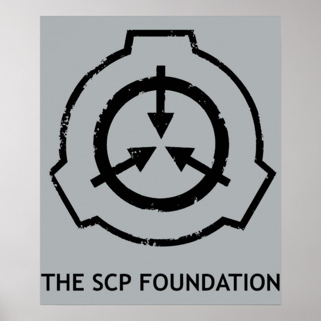 Poster Logo SCP Foundation Secure Contain Protect (Devant)