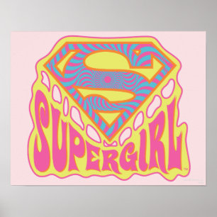 Poster Logo Super Supergirl