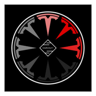 Poster Logo Tesla