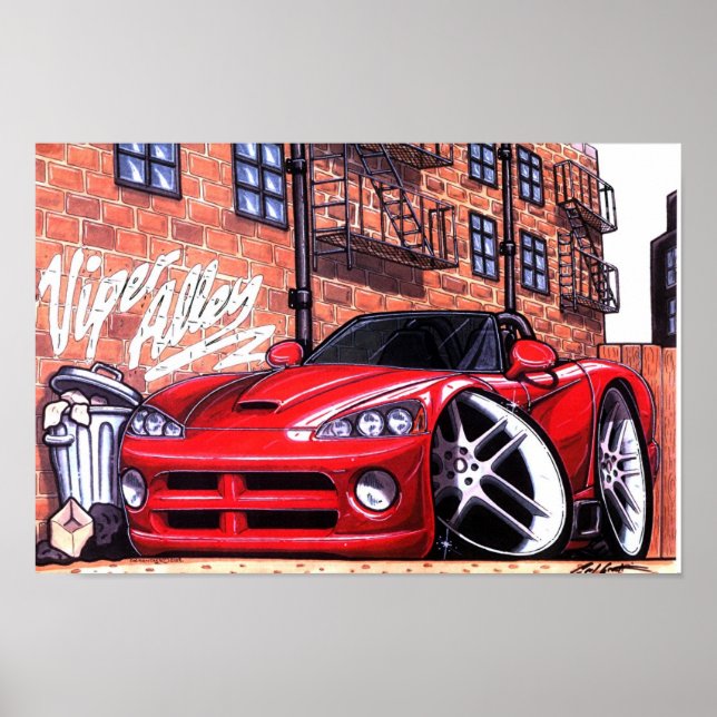 Poster Logo ViperAlley SRT10 (Devant)