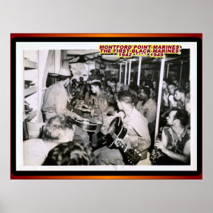 POSTER LOIN DE MAISON SUR NAVIRE 1944