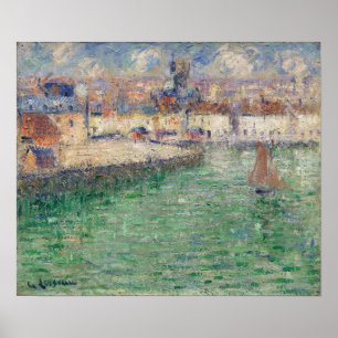 Poster Loiseau - Le Port de Dieppe