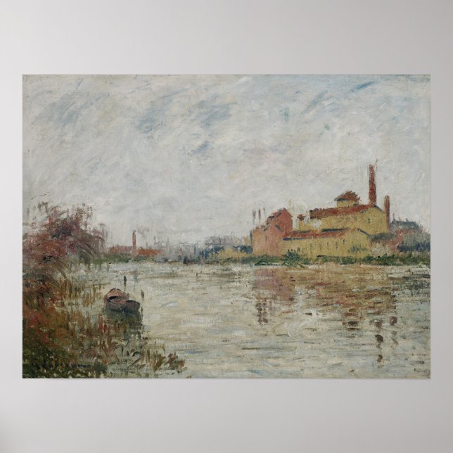 Poster Loiseau - L'Usine Au Bord De La Rivière (Devant)