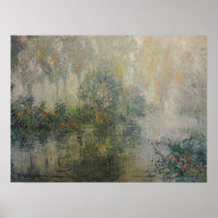 Poster Loiseau - Paysages des bords de l'Eure