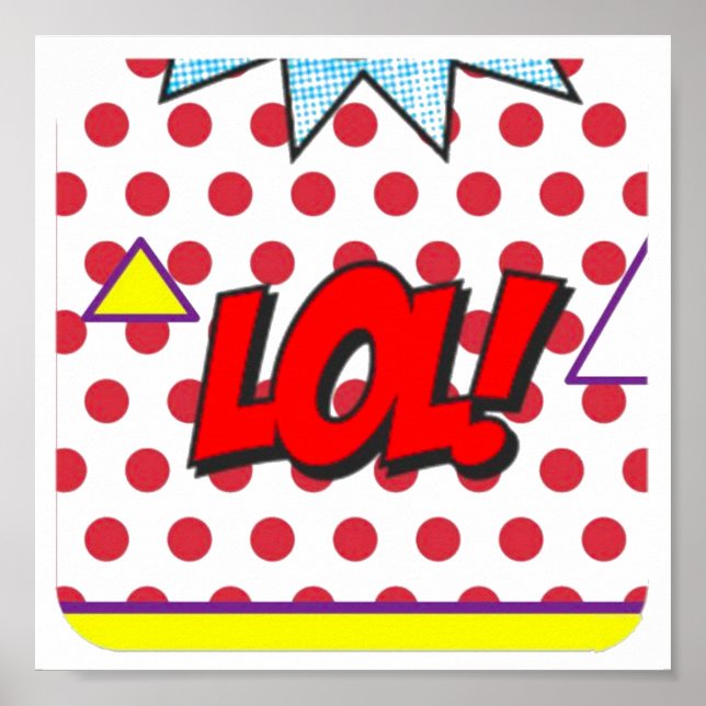 Poster LOL Pop Art (Devant)