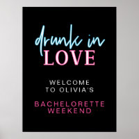 LOLA Neon Drunk In Love Bachelorette Bienvenue