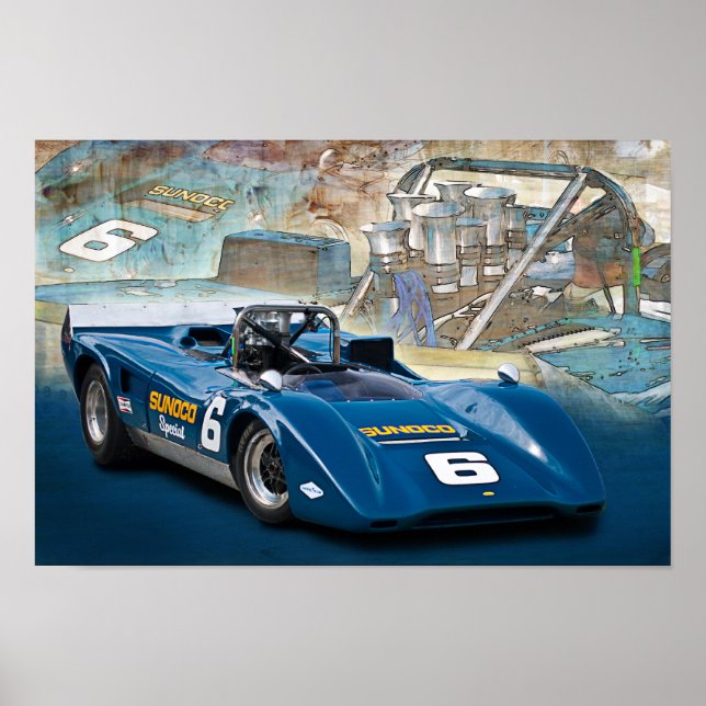 Poster Lola T163 (Devant)