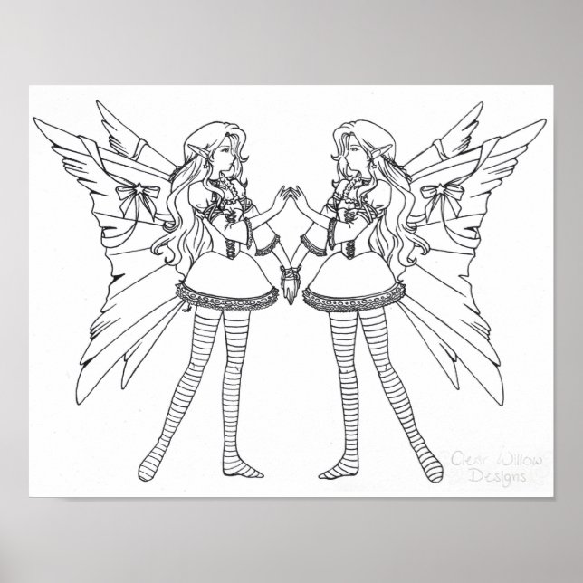 Poster Lolita Féeries Couleur de votre propre (Devant)