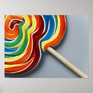 Poster Lollipop multicolore