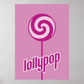 Poster lollypop rose