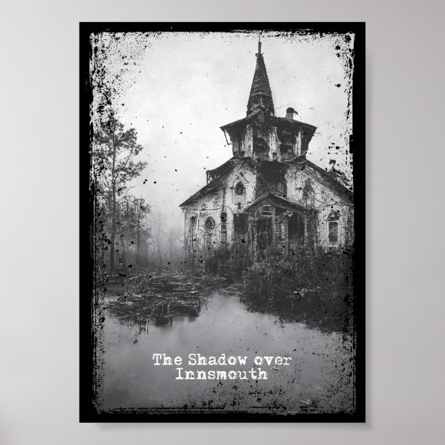 Poster L'ombre sur l'intérieur Lovecraft Cthulhu Mythos (Devant)