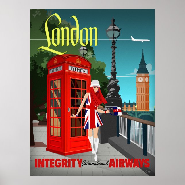 Poster London Calling (Devant)