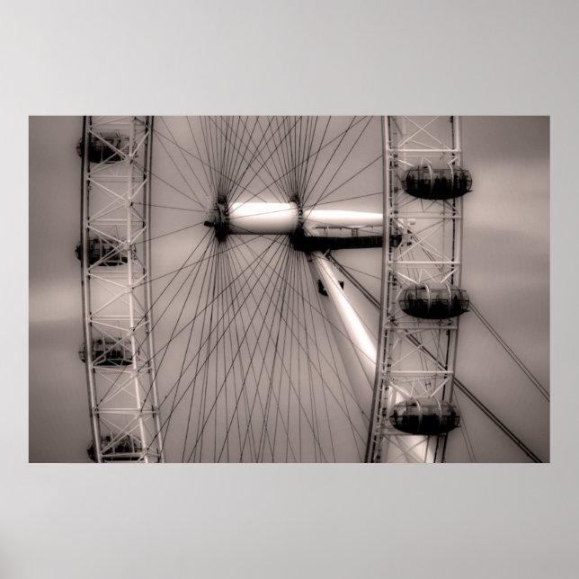 Poster London Eye (Devant)
