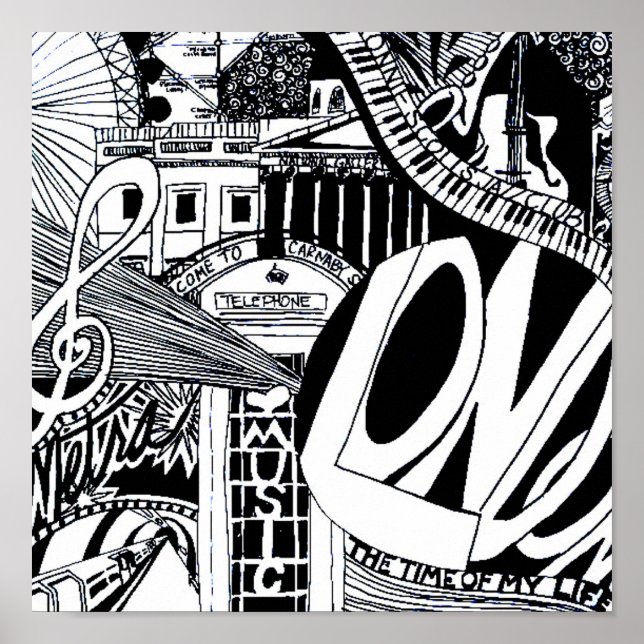 Poster Londres (Devant)