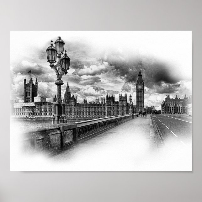 Poster Londres (Devant)