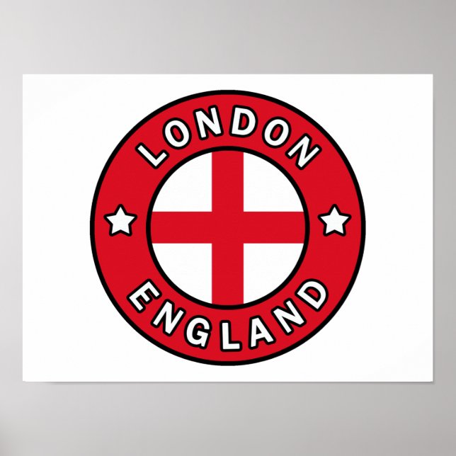 Poster Londres Angleterre (Devant)
