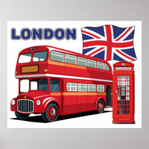 Poster Londres Angleterre