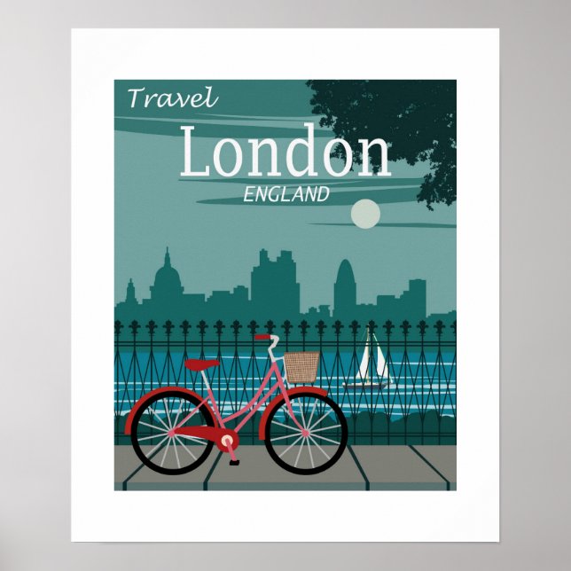 Poster - Londres Angleterre UK (Devant)