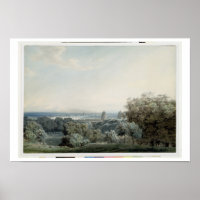 Londres de Greenwich Hill, vers 1791 (avec cv, enc