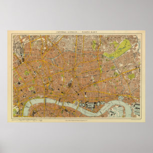 Poster Londres Nord-Est