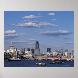 Poster Londres Skyline