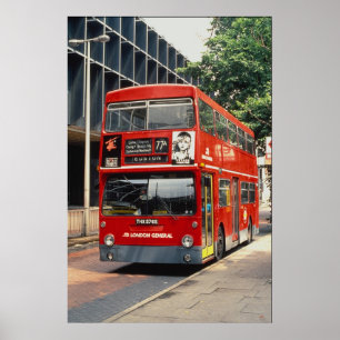 Poster Londres transporte des repos de Daimler entre les