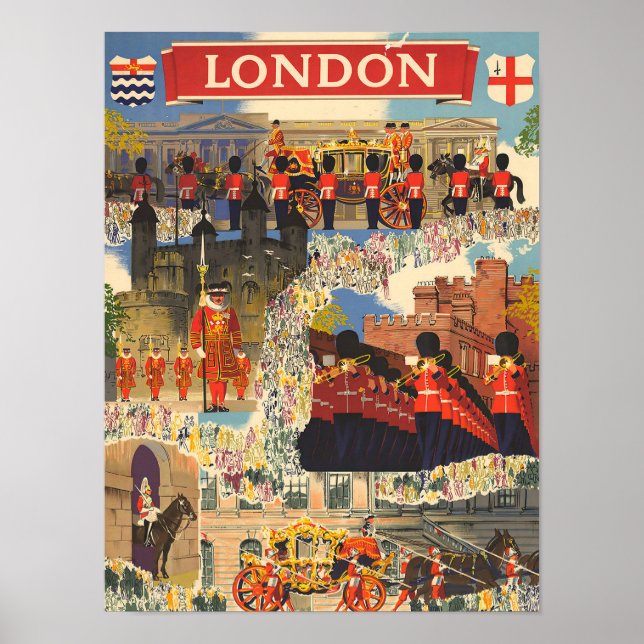 Poster Londres - UK (Devant)