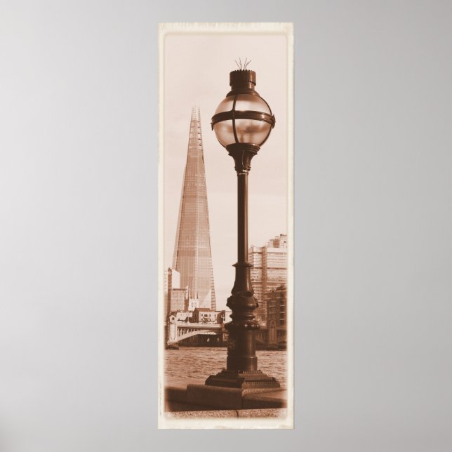 Poster Londres - Une question de perspective (Devant)