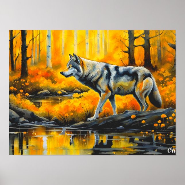 POSTER LONE WOLF (Devant)