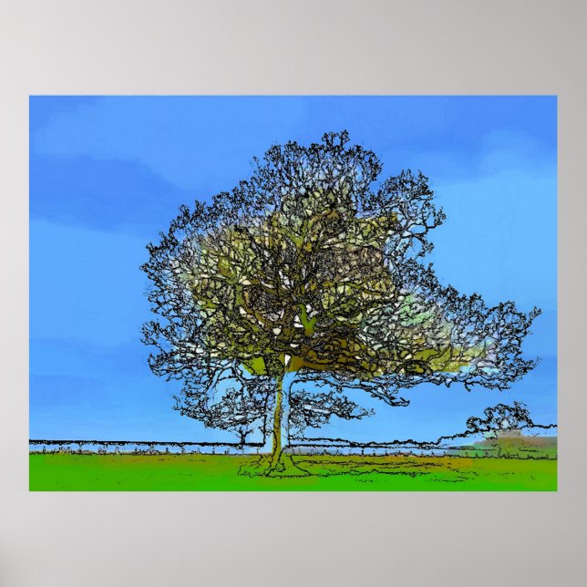 POSTER LONELLEMENT TREE (Devant)