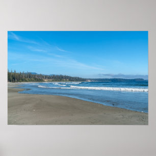Poster Long Beach à Tofino - BC, Canada